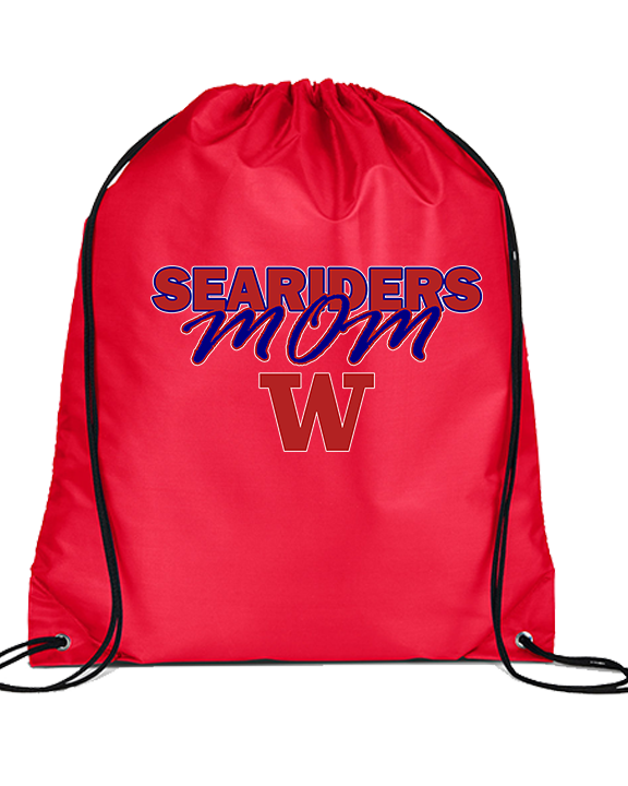 Waianae HS Football Mom - Drawstring Bag