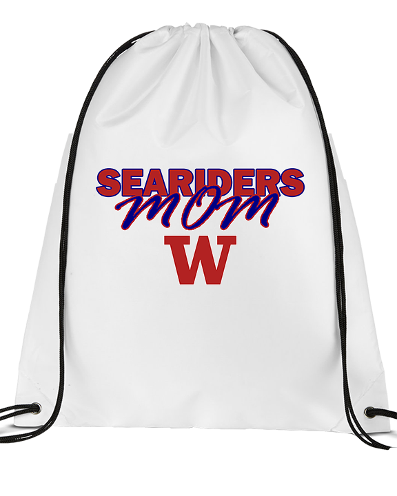 Waianae HS Football Mom - Drawstring Bag