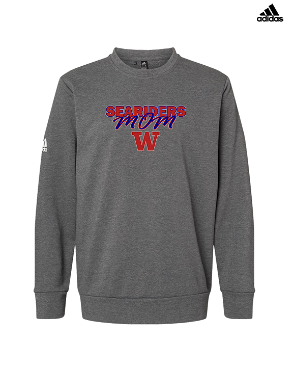 Waianae HS Football Mom - Mens Adidas Crewneck