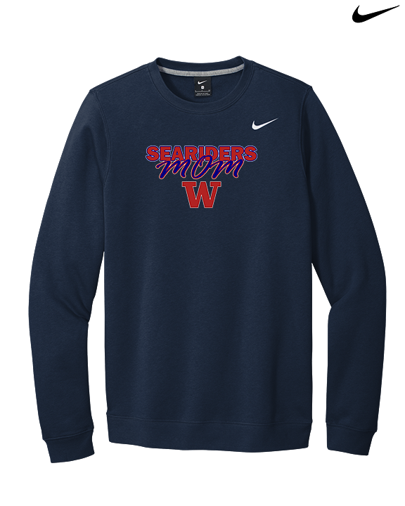 Waianae HS Football Mom - Mens Nike Crewneck