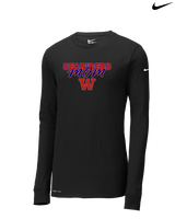 Waianae HS Football Mom - Mens Nike Longsleeve