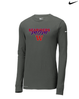 Waianae HS Football Mom - Mens Nike Longsleeve