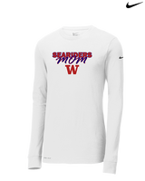 Waianae HS Football Mom - Mens Nike Longsleeve