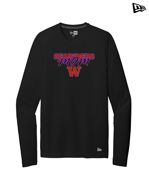 Waianae HS Football Mom - New Era Performance Long Sleeve