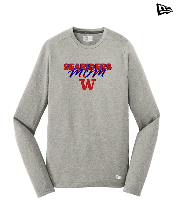 Waianae HS Football Mom - New Era Performance Long Sleeve