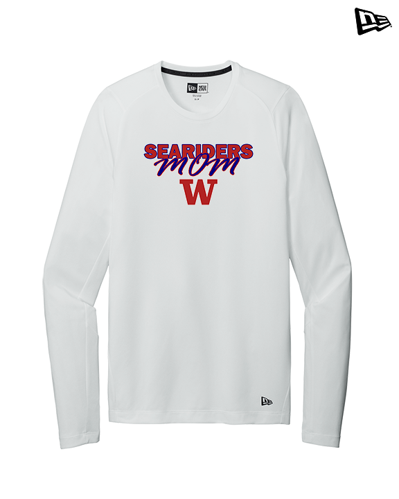 Waianae HS Football Mom - New Era Performance Long Sleeve