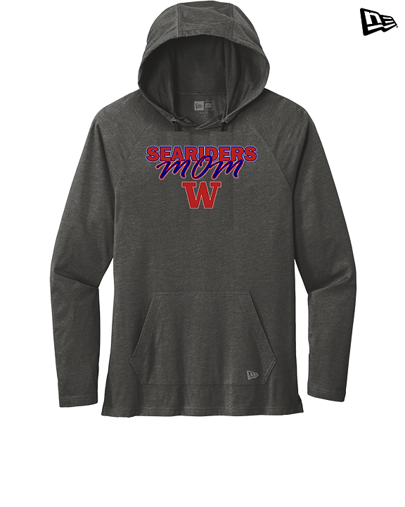 Waianae HS Football Mom - New Era Tri-Blend Hoodie