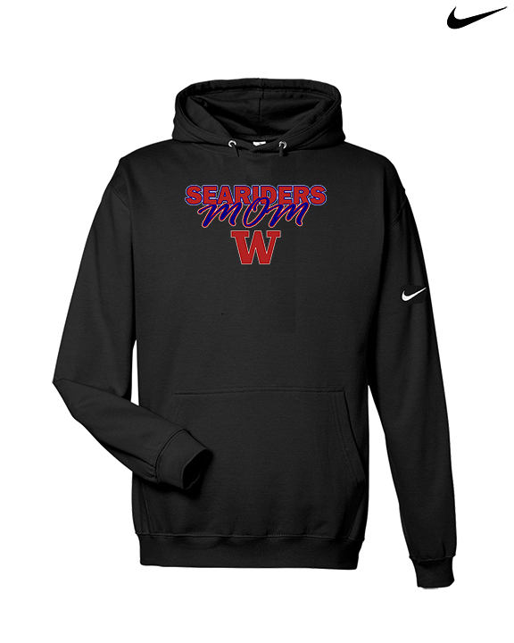 Waianae HS Football Mom - Nike Club Fleece Hoodie