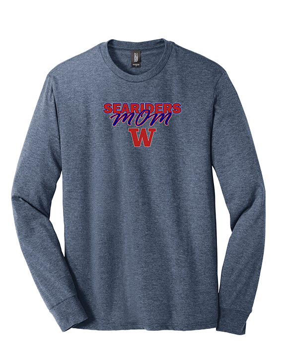 Waianae HS Football Mom - Tri-Blend Long Sleeve