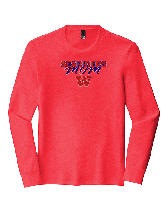 Waianae HS Football Mom - Tri-Blend Long Sleeve