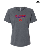 Waianae HS Football Mom - Womens Adidas Performance Shirt