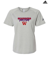 Waianae HS Football Mom - Womens Adidas Performance Shirt