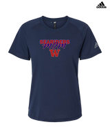 Waianae HS Football Mom - Womens Adidas Performance Shirt