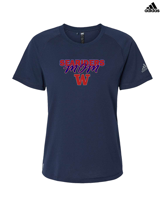 Waianae HS Football Mom - Womens Adidas Performance Shirt