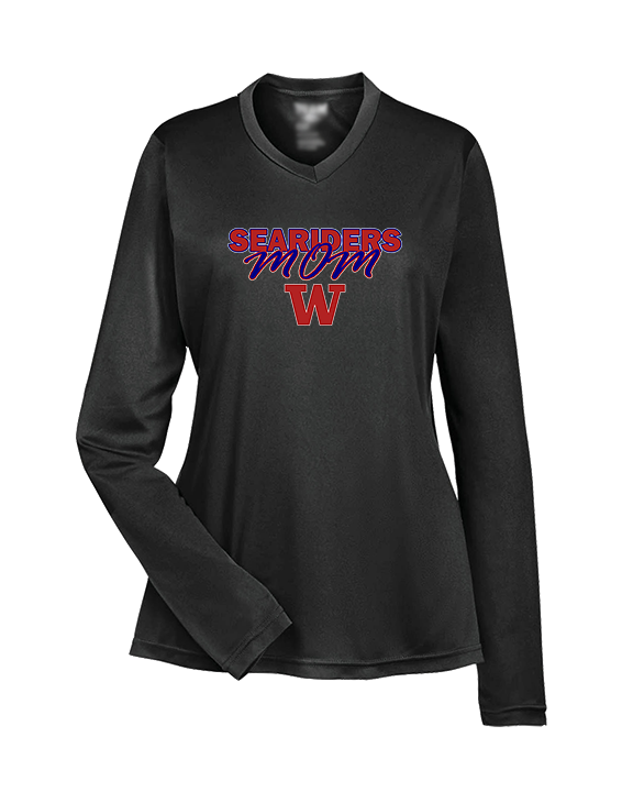Waianae HS Football Mom - Womens Performance Longsleeve