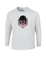 Waianae HS Football Skull Crusher - Cotton Longsleeve