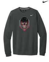 Waianae HS Football Skull Crusher - Mens Nike Crewneck