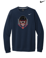 Waianae HS Football Skull Crusher - Mens Nike Crewneck