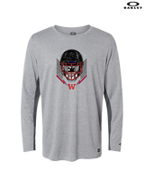 Waianae HS Football Skull Crusher - Mens Oakley Longsleeve