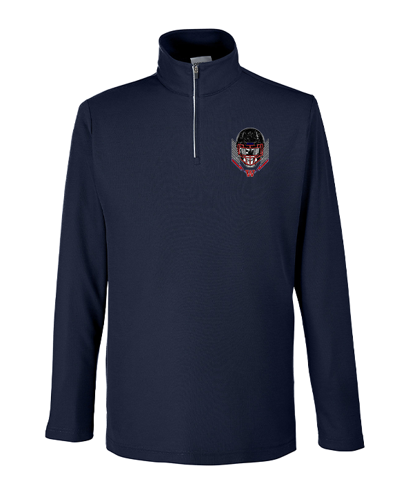 Waianae HS Football Skull Crusher - Mens Quarter Zip