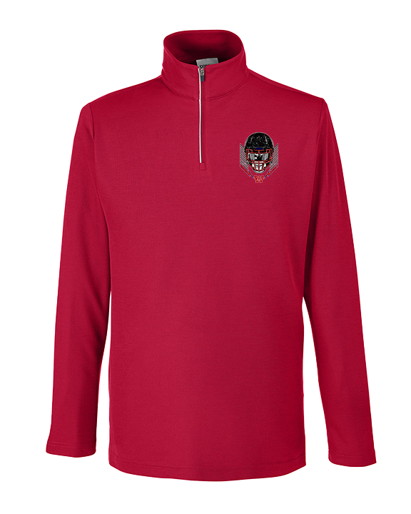 Waianae HS Football Skull Crusher - Mens Quarter Zip
