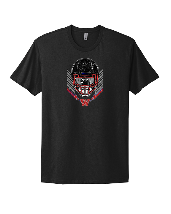 Waianae HS Football Skull Crusher - Mens Select Cotton T-Shirt