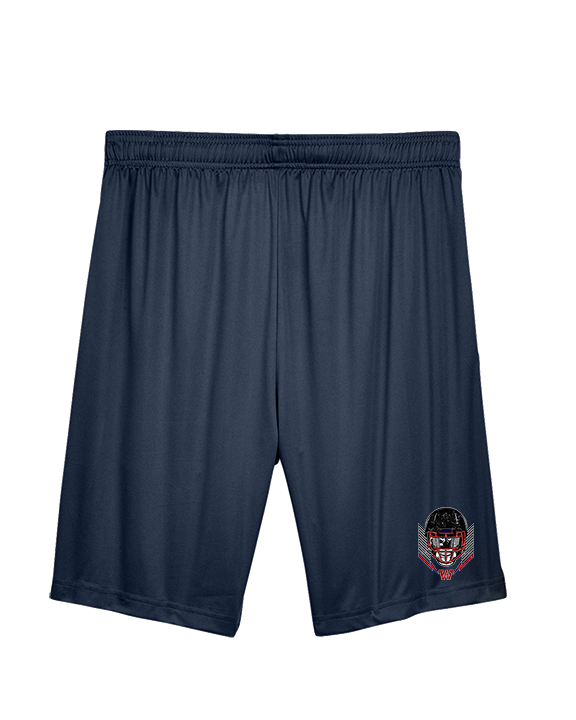 Waianae HS Football Skull Crusher - Mens Training Shorts with Pockets