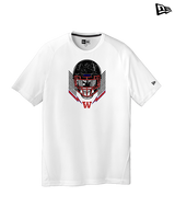 Waianae HS Football Skull Crusher - New Era Performance Shirt