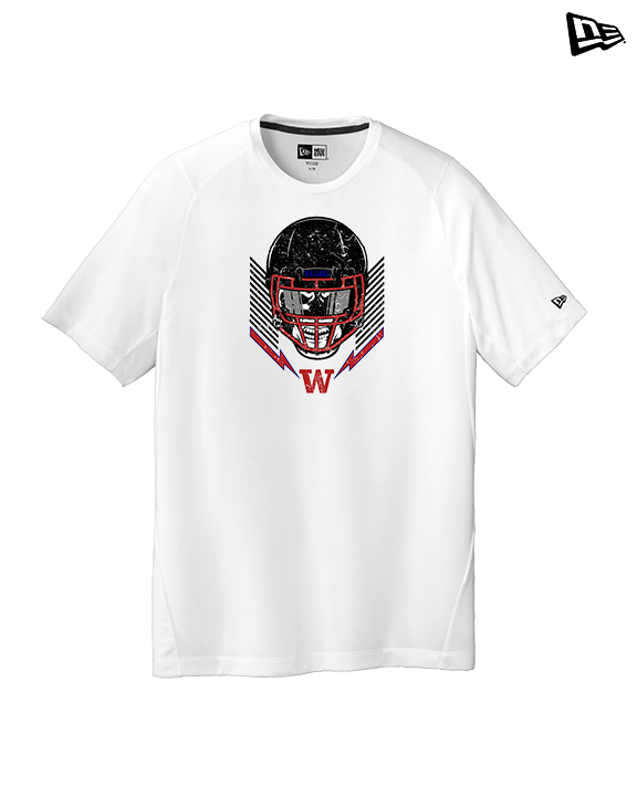 Waianae HS Football Skull Crusher - New Era Performance Shirt