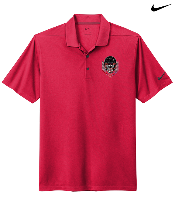 Waianae HS Football Skull Crusher - Nike Polo