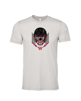 Waianae HS Football Skull Crusher - Tri-Blend Shirt