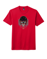 Waianae HS Football Skull Crusher - Tri-Blend Shirt