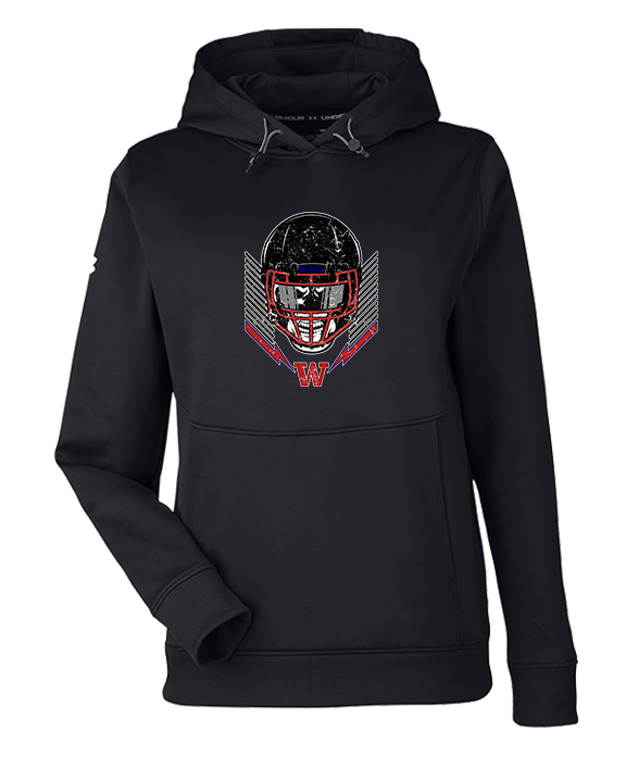 Waianae HS Football Skull Crusher - Under Armour Ladies Storm Fleece