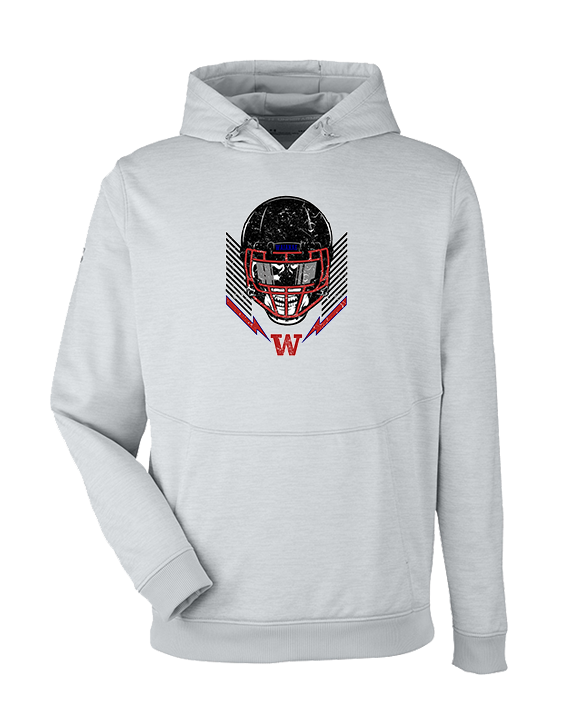 Waianae HS Football Skull Crusher - Under Armour Mens Storm Fleece