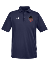 Waianae HS Football Skull Crusher - Under Armour Mens Tech Polo