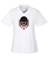 Waianae HS Football Skull Crusher - Womens Performance Shirt