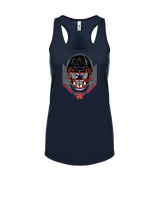 Waianae HS Football Skull Crusher - Womens Tank Top
