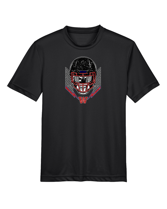 Waianae HS Football Skull Crusher - Youth Performance Shirt