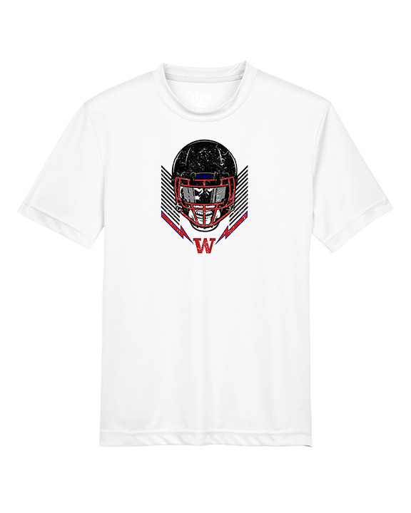 Waianae HS Football Skull Crusher - Youth Performance Shirt