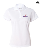 Waianae HS Football Splatter - Adidas Womens Polo
