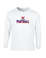 Waianae HS Football Splatter - Cotton Longsleeve