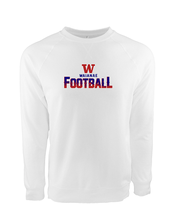 Waianae HS Football Splatter - Crewneck Sweatshirt