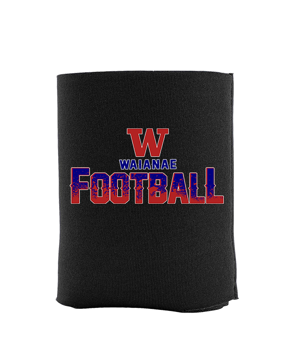 Waianae HS Football Splatter - Koozie