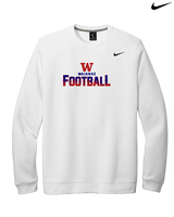 Waianae HS Football Splatter - Mens Nike Crewneck