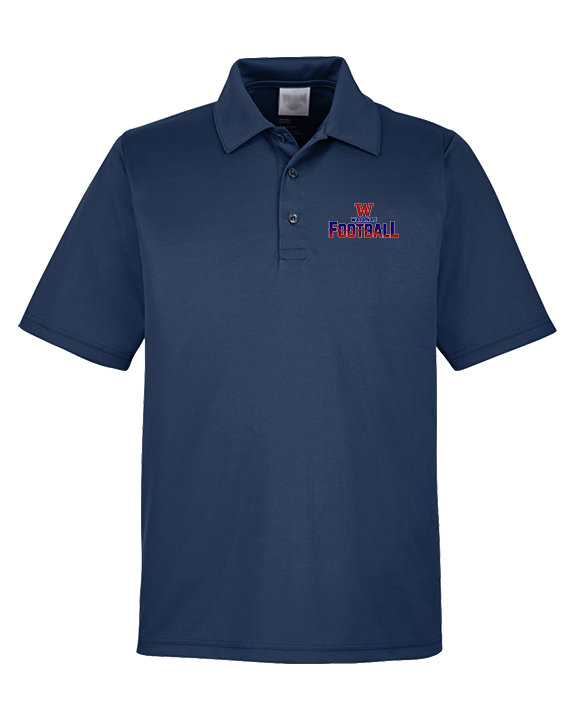 Waianae HS Football Splatter - Mens Polo