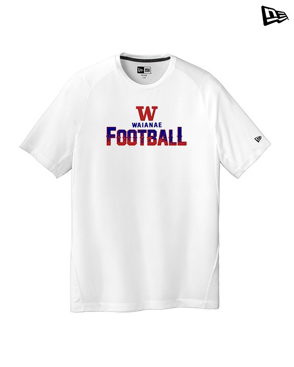 Waianae HS Football Splatter - New Era Performance Shirt