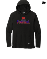 Waianae HS Football Splatter - New Era Tri-Blend Hoodie