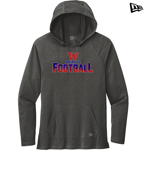 Waianae HS Football Splatter - New Era Tri-Blend Hoodie