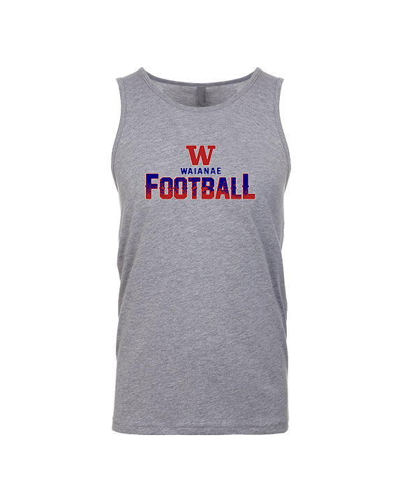 Waianae HS Football Splatter - Tank Top