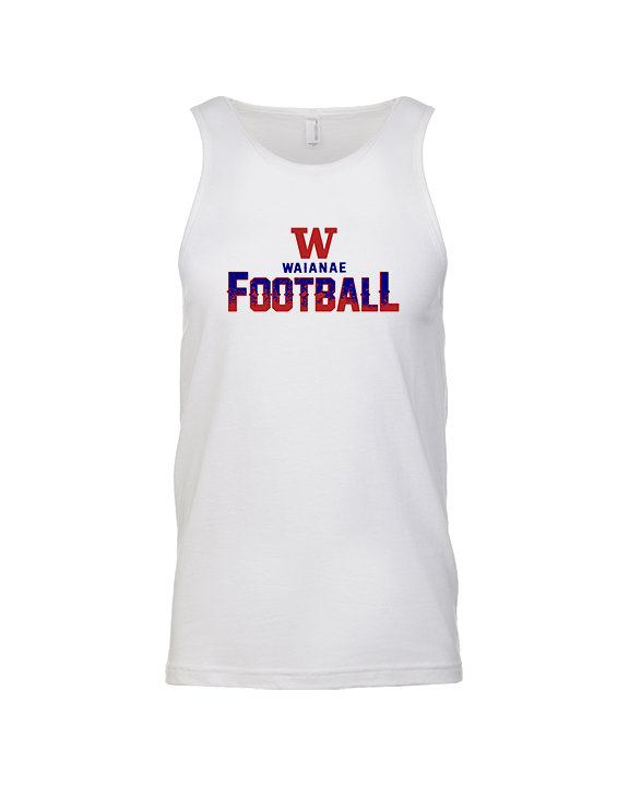 Waianae HS Football Splatter - Tank Top